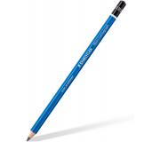 Staedtler Mars Lumograph 100 Lapiz de Grafito Hexagonal - Mina 8B - Resistencia a la Rotura - Madera de Bosques Sostenibles