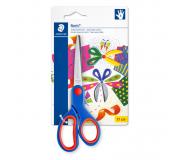 Staedtler Noris 965 Tijera Escolar - Acero Inoxidable - Agarre Ergonomico  - Color Azul