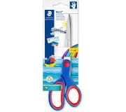 Staedtler Noris 965 Tijera Escolar para Niños - Acero Inoxidable - Suave y Ergonomica - Corte de Calidad - Longitud 21cm