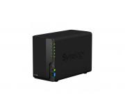 Synology DiskStation DS220+ Caja de Almacenamiento Centralizada NAS - Capacidad para 2 Ud. de Almacenamiento - Interfaz SATA III - Compatible con 2.5", 3.5" - 2x RJ-45, 2x USB