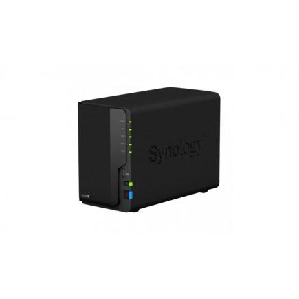 Synology DiskStation DS220+ Caja de Almacenamiento Centralizada NAS - Capacidad para 2 Ud. de Almacenamiento - Interfaz SATA III - Compatible con 2.5", 3.5" - 2x RJ-45, 2x USB