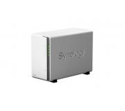 Synology DiskStation DS220j Caja de Almacenamiento Centralizada NAS - Capacidad para 2 Ud. de Almacenamiento - Compatible con 2.5", 3.5" SATA HDD - 1x RJ-45, 2x USB