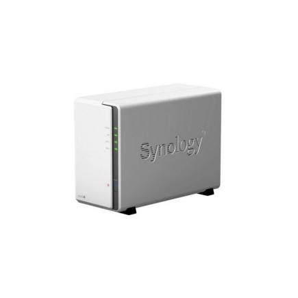 Synology DiskStation DS220j Caja de Almacenamiento Centralizada NAS - Capacidad para 2 Ud. de Almacenamiento - Compatible con 2.5", 3.5" SATA HDD - 1x RJ-45, 2x USB