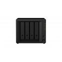 Synology DiskStation DS418 Servidor de Almacenamiento NAS - Hasta 4 Unidades de Almacenamiento - Interfaz Soportado SATA III - Compatible con 2.5", 3.5" - 2x RJ-45, 2x USB 3.0