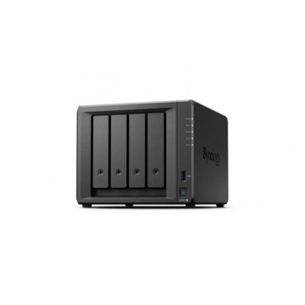 Synology DiskStation DS923+ Servidor de Almacenamiento NAS - Hasta 4 Unidades de Almacenamiento - Interfaz Soportado M.2, SATA III - Compatible con 2.5", 3.5" - 2x RJ-45, 2x USB 2.0