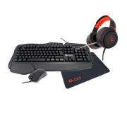 Talius Pack Gaming V2 Teclado USB Multimedia + Raton USB 3200dpi + Auriculares Jack 3.5mm + Alfombrilla