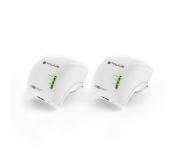 Talius PLC1200KIT Kit de Adaptadores Mini Powerline AV1200 - Hasta 300m - Color Blanco