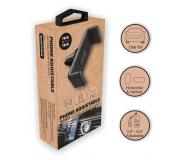 TechOneTech Soporte de Coche para Smartphones de 3.5" hasta 6.5" - Mecanismo de Pinza - Posicion Horizontal y Vertical - Fijacion a Salida de Ventilacion