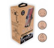 TechOneTech Soporte de Coche para Smartphones hasta 6.5" por Gravedad - Fijacion a Salida de Ventilacion