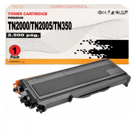 Toner Compatible TN2000 / TN2005 para Brother DCP-7010 7010L 7025 - HL-2020 2030 2040 2070N - MFC-7225N 7420 7820 7820N - Fax 2820 2920
