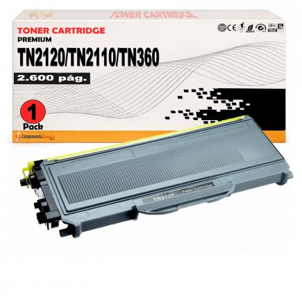 Toner Compatible TN2120 TN-2120 para Brother HL-2140 2150 2170 - MFC-7320 7340 7440 7840 - DCP-7030 7040 7045