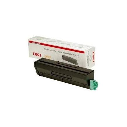 Toner Oki original 01101202 type 9xl / b4300 / b4350 negro