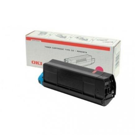 Toner original Oki 42804506 C5200 / C5400 Magenta