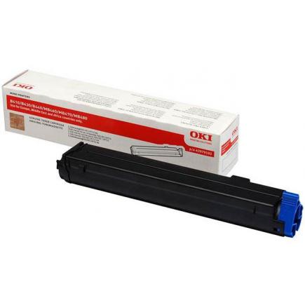 Toner Original OKI 43979102 Negro para B410 / B420 / B430 / B440 / MB460 / MB470 / MB480