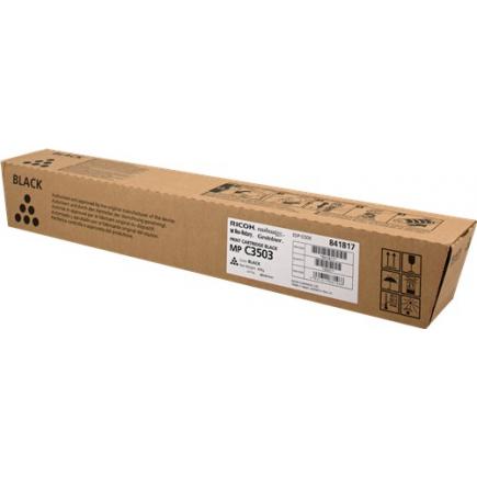 Original Ricoh Aficio MP-C3003 / MP-C3503 / MP-C3004 / MP-C3504 / MP-C4504 / MP-C5504 / MP-C6004 Toner Negro 841817