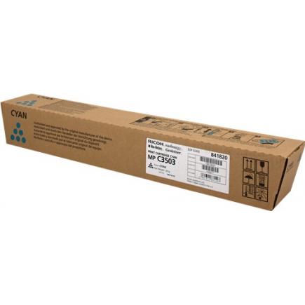 Original Ricoh Aficio MP-C3003 / MP-C3503 / MP-C3004 / MP-C3504 / MP-C4504 / MP-C5504 / MP-C6004 Toner Cyan 841820