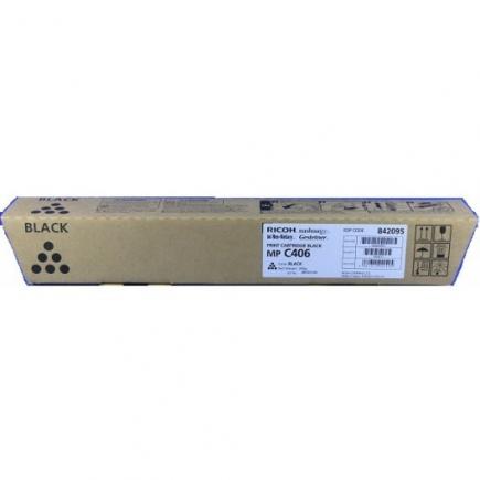 Original Ricoh Aficio MP-C306 / MP-C307 / MP-C406 Toner negro 842095