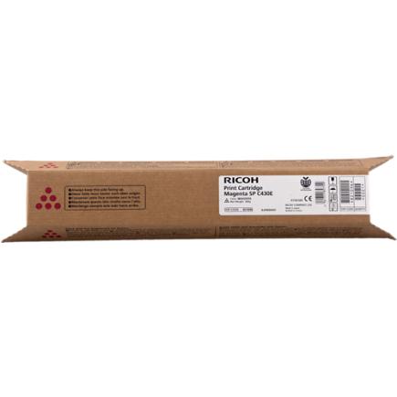 Toner original Ricoh aficio sp-c430dn / sp-c431dn magenta 821096 / 821076 / 821206 / 821281