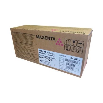 Toner original Ricoh MP C7501 magenta 842075