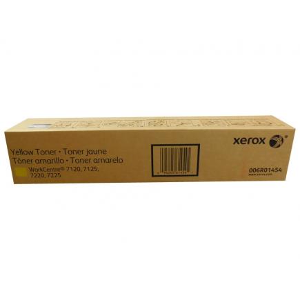 Toner original Xerox workcentre 7120 / 7125 / 7220 / 7225 amarillo 006R01454