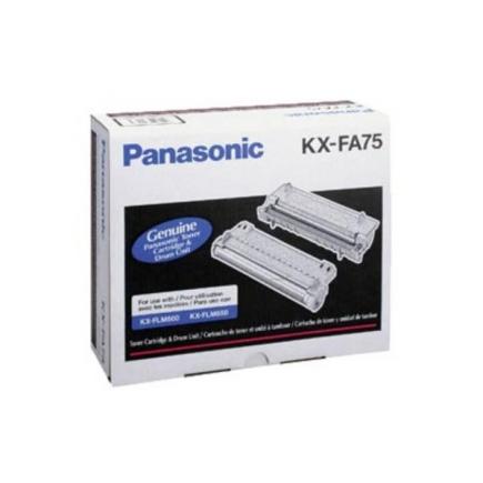 Toner y tambor original Panasonic KX-FA75X FAX Panasonic KX-FLM600