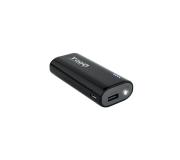 Tooq Bateria Externa 5200mAh - 1x USB 2.0 5V 1A - Funcion Linterna - Color Negro