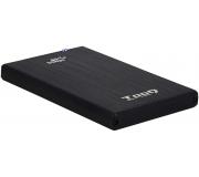 Tooq Carcasa Externa HDD/SDD 2.5" hasta 9,5mm SATA USB 3.0/3.1 Gen 1 - Color Negro