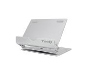 Tooq Soporte de Sobremesa para Tablet hasta 10" - Inclinable y Giratorio - Base Antideslizante - Color Plata