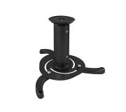Tooq Soporte Universal de Techo para Proyector - Inclinable y Giratorio - Peso Max 10Kg - Color Negro