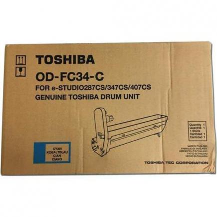 Toshiba ODFC34C Cyan Tambor Original 6A000001578 para E-Studio 287 / 347 / 407
