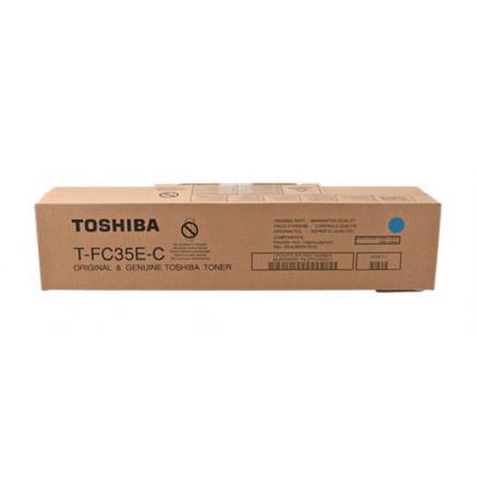 TOSHIBA T-FC35EC CYAN CARTUCHO DE TONER ORIGINAL 6AJ00000050