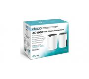 TP-Link Deco S7 Sistema WiFi 6 Mesh Inteligente Doble Banda AC1900 - 2 Unidades Deco - 3 Puertos Ethernet LAN (RJ-45) - Tecnologia MU-MIMO