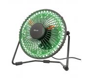 Trust 23254 Ventilador con Reloj USB Victu Negro