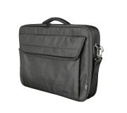 Trust Atlanta Maletin para Portatil hasta 15.6" - Fabricado con Materiales Reciclados - Compartimento Exterior - Acolchado - Color Negro