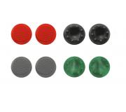 Trust Gaming GXT 264 Pack de 8 Grips de Silicona para Mando Xbox One - 2 Texturas Suave y Firme - Varios Colores