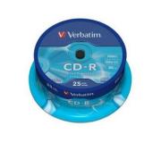 Verbatim CD-R 52x 700MB (Tarrina 25 Uds)
