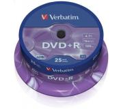 Verbatim DVD-R 16x 4.7GB (Tarrina 25 Uds)