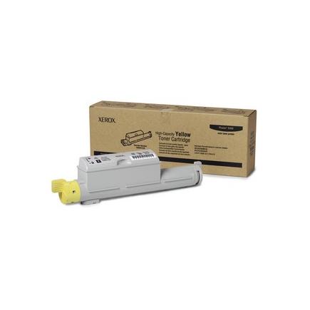 Xerox phaser 6360 amarillo toner original 106r01220 alta capacidad