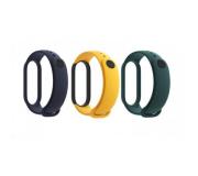 Xiaomi Mi Band 5 Pack 3 Correas - Colores Azul/Amarillo/Verde