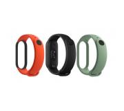 Xiaomi Mi Band 5 Pack 3 Correas - Colores Naranja/Negro/Cian