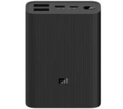 Xiaomi PowerBank 3 Ultra Compact Bateria Externa/Power Bank 10000 mAh - Quick Charge 3.0 - 2x USB-A , 1x USB-C, 1x Micro USB - Color Negro