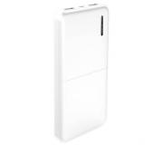XO Powerbank PB70 - 13000MAH - Carga Rapida - Indicador LED - 2 USB - 2A - Color Blanco