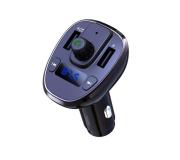 XO Transmisor Bluetooth 5.0 FM - Funcion Manos Libres - USB para Reproduccion y Carga - microSD - Pantalla Led