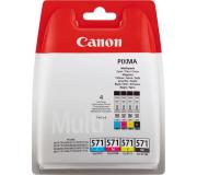 Canon CLI571 Pack de 4 Cartuchos de Tinta Originales - 0386C005 Canon CLI571 Pack de 4 Cartuchos de Tinta Originales - 0386C005