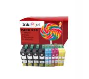 Compatible Pack 10 Epson T1301 / T1302 / T1303 / T1304 Cartuchos de Tinta Compatible Pack 10 Epson T1301 / T1302 / T1303 / T1304 Cartuchos de Tinta