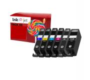 Compatible Pack 6 Canon PGI580XXL / CLI581XXL - PGI-580 / CLI-581 Cartuchos de Tinta Compatible Pack 6 Canon PGI580XXL / CLI581XXL - PGI-580 / CLI-581 Cartuchos de Tinta