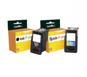 Compatible Pack Canon PG560XL Negro + CL561XL Tricolor Cartuchos de Tinta Compatible Pack Canon PG560XL Negro + CL561XL Tricolor Cartuchos de Tinta
