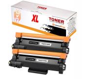 Compatible Pack x2 Brother TN2510XL Negro Cartucho de Toner para Brother DCP-L2610 / L2627 / L2660 / L2665 - HL-L2400 / L2445 / L2447 - MFC-L2800 / L2827 / L2860 Compatible Pack x2 Brother TN2510XL Negro Cartucho de Toner para Brother DCP-L2610 / L2627 / L2660 / L2665 - HL-L2400 / L2445 / L2447 - MFC-L2800 / L2827 / L2860