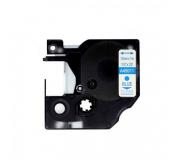 Compatible Dymo D1 45011 Azul / Transparente Cinta Rotuladora S0720510 Compatible Dymo D1 45011 Azul / Transparente Cinta Rotuladora S0720510