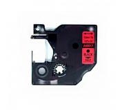 Compatible Dymo D1 45017 Negro / Rojo Cinta Rotuladora S0720570 Compatible Dymo D1 45017 Negro / Rojo Cinta Rotuladora S0720570